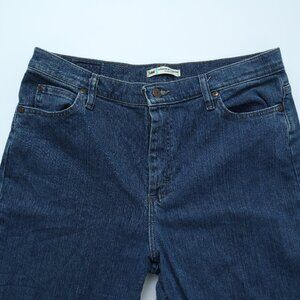 Women's Lee Denim Jeans Relaxed Straight Leg at the Waist Size 14